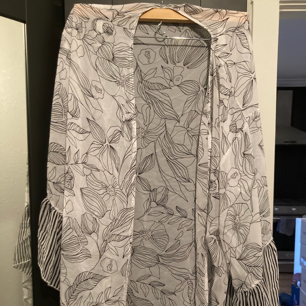 A new day- floral coverup
